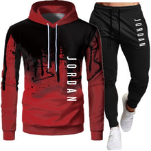 Load image into Gallery viewer, Casual Men Sets Clothing Fashion Tracksuit Hoodies Sportswear
