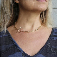 Load image into Gallery viewer, Pearl Bead Chain Choker Necklace
