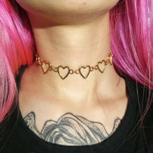 Load image into Gallery viewer, Pearl Bead Chain Choker Necklace
