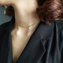 Load image into Gallery viewer, Pearl Bead Chain Choker Necklace
