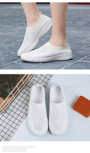Load image into Gallery viewer, Flat Slip on Platform Sneakers Women
