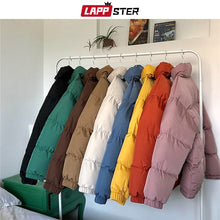 Load image into Gallery viewer, LAPPSTER Men Colorful Bubble Coat Streetwear
