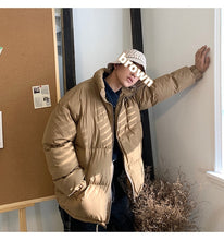 Load image into Gallery viewer, LAPPSTER Men Colorful Bubble Coat Streetwear
