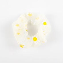 Load image into Gallery viewer, Sweet Embroidery Flowers Mesh Scrunchies Women
