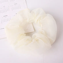 Load image into Gallery viewer, Sweet Embroidery Flowers Mesh Scrunchies Women
