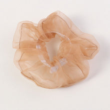 Load image into Gallery viewer, Sweet Embroidery Flowers Mesh Scrunchies Women
