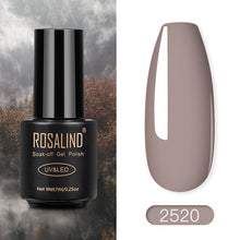 Load image into Gallery viewer, ROSALIND Nail Polish Red Nude Series Polish All For Manicure Nails Art Semi Permanent Gel UV LED Soff Off Hybrid Varnishes
