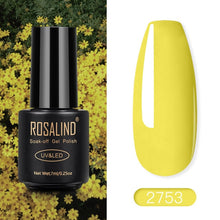 Load image into Gallery viewer, ROSALIND Nail Polish Red Nude Series Polish All For Manicure Nails Art Semi Permanent Gel UV LED Soff Off Hybrid Varnishes
