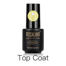 Load image into Gallery viewer, ROSALIND Nail Polish Red Nude Series Polish All For Manicure Nails Art Semi Permanent Gel UV LED Soff Off Hybrid Varnishes
