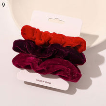 Load image into Gallery viewer, Scrunchies Hair Ring Candy Color Ties
