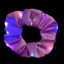 Load image into Gallery viewer, Girls LED Luminous Scrunchies Hairband Ponytail Holder
