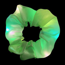 Load image into Gallery viewer, Girls LED Luminous Scrunchies Hairband Ponytail Holder
