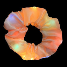 Load image into Gallery viewer, Girls LED Luminous Scrunchies Hairband Ponytail Holder
