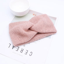 Load image into Gallery viewer, Women Solid Knitting Cross Knot Headbands
