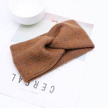 Load image into Gallery viewer, Women Solid Knitting Cross Knot Headbands
