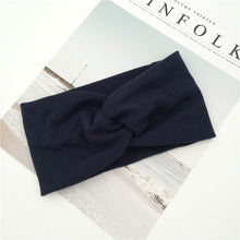 Load image into Gallery viewer, Women Solid Knitting Cross Knot Headbands
