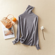 Load image into Gallery viewer, Marwin Solid Turn-Down Collar Pullovers

