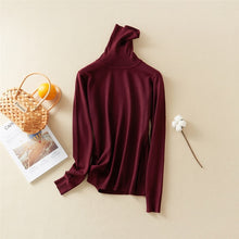 Load image into Gallery viewer, Marwin Solid Turn-Down Collar Pullovers
