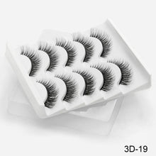 Load image into Gallery viewer, SEXYSHEEP 5Pairs 3D Mink Hair False Eyelashes Natural/Thick Long Eye Lashes Wispy Makeup Beauty Extension Tools
