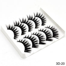 Load image into Gallery viewer, SEXYSHEEP 5Pairs 3D Mink Hair False Eyelashes Natural/Thick Long Eye Lashes Wispy Makeup Beauty Extension Tools
