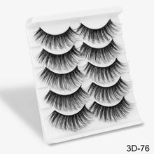 Load image into Gallery viewer, SEXYSHEEP 5Pairs 3D Mink Hair False Eyelashes Natural/Thick Long Eye Lashes Wispy Makeup Beauty Extension Tools
