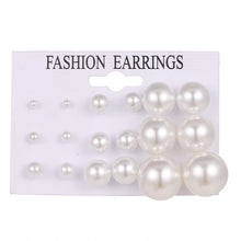 Load image into Gallery viewer, EN 12 Pairs Flower Women'S Earrings Set
