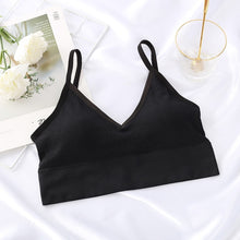 Load image into Gallery viewer, Women Tank Crop Top Seamless Sexy Lingerie With Removable Padded Camisole
