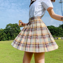 Load image into Gallery viewer, Summer High Waist Korean Style Pleated Skirts
