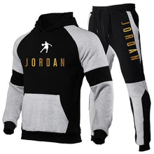 Load image into Gallery viewer, New Fashion Mens Clothing Pullovers Sweater Cotton Tracksuits Hoodie Two Pieces
