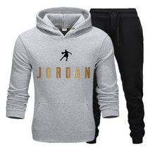 Load image into Gallery viewer, New Fashion Mens Clothing Pullovers Sweater Cotton Tracksuits Hoodie Two Pieces
