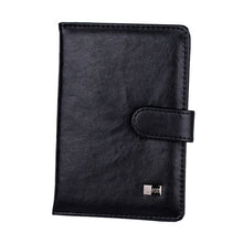 Load image into Gallery viewer, Travel Hasp Passport Holder Cover Leather Wallet Women Men Passports For Document Pouch Cards Case обложка на паспорт
