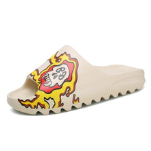 Load image into Gallery viewer, Luxury brand Indoor House Graffiti Slipper
