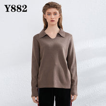 Load image into Gallery viewer, Aachoae Women Knitted Turtleneck Cashmere Sweater
