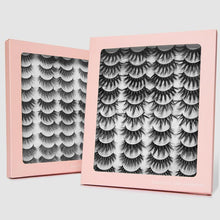 Load image into Gallery viewer, SEXYSHEEP 16/20 pairs 3D Mink Lashes Natural False Eyelashes Dramatic Volume Fake Lashes Makeup Eyelash Extension Silk Eyelashes
