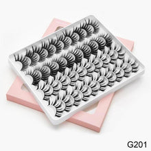 Load image into Gallery viewer, SEXYSHEEP 16/20 pairs 3D Mink Lashes Natural False Eyelashes Dramatic Volume Fake Lashes Makeup Eyelash Extension Silk Eyelashes
