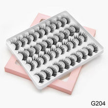Load image into Gallery viewer, SEXYSHEEP 16/20 pairs 3D Mink Lashes Natural False Eyelashes Dramatic Volume Fake Lashes Makeup Eyelash Extension Silk Eyelashes
