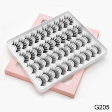 Load image into Gallery viewer, SEXYSHEEP 16/20 pairs 3D Mink Lashes Natural False Eyelashes Dramatic Volume Fake Lashes Makeup Eyelash Extension Silk Eyelashes
