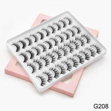 Load image into Gallery viewer, SEXYSHEEP 16/20 pairs 3D Mink Lashes Natural False Eyelashes Dramatic Volume Fake Lashes Makeup Eyelash Extension Silk Eyelashes
