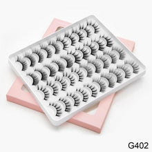 Load image into Gallery viewer, SEXYSHEEP 16/20 pairs 3D Mink Lashes Natural False Eyelashes Dramatic Volume Fake Lashes Makeup Eyelash Extension Silk Eyelashes
