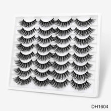 Load image into Gallery viewer, SEXYSHEEP 16/20 pairs 3D Mink Lashes Natural False Eyelashes Dramatic Volume Fake Lashes Makeup Eyelash Extension Silk Eyelashes
