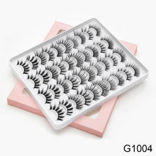 Load image into Gallery viewer, SEXYSHEEP 16/20 pairs 3D Mink Lashes Natural False Eyelashes Dramatic Volume Fake Lashes Makeup Eyelash Extension Silk Eyelashes
