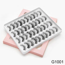 Load image into Gallery viewer, SEXYSHEEP 16/20 pairs 3D Mink Lashes Natural False Eyelashes Dramatic Volume Fake Lashes Makeup Eyelash Extension Silk Eyelashes
