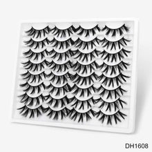 Load image into Gallery viewer, SEXYSHEEP 16/20 pairs 3D Mink Lashes Natural False Eyelashes Dramatic Volume Fake Lashes Makeup Eyelash Extension Silk Eyelashes
