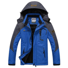 Load image into Gallery viewer, Winter Parka Men Windbreak Plus Velvet Thick Warm Windproof Fur Coats
