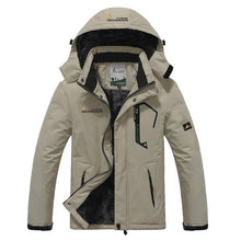 Load image into Gallery viewer, Winter Parka Men Windbreak Plus Velvet Thick Warm Windproof Fur Coats
