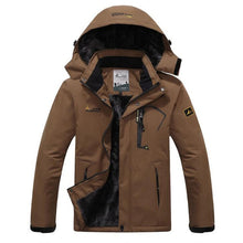 Load image into Gallery viewer, Winter Parka Men Windbreak Plus Velvet Thick Warm Windproof Fur Coats
