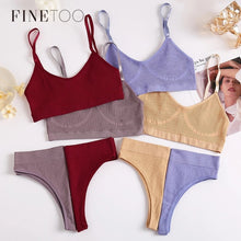 Load image into Gallery viewer, FINETOO Seamless Panties Set
