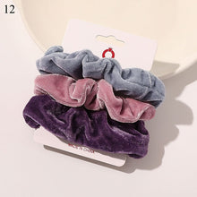 Load image into Gallery viewer, Scrunchies Hair Ring Candy Color Ties
