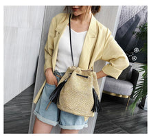 Load image into Gallery viewer, Handbags Tassel Shoulder Bags Fashion Designer Crossbody Bag Women
