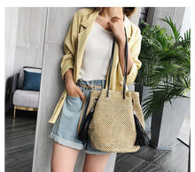 Load image into Gallery viewer, Handbags Tassel Shoulder Bags Fashion Designer Crossbody Bag Women
